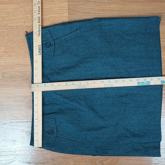 Darjoni Women's Size 10 Demin Color Skirt - Picture 2 of 5
